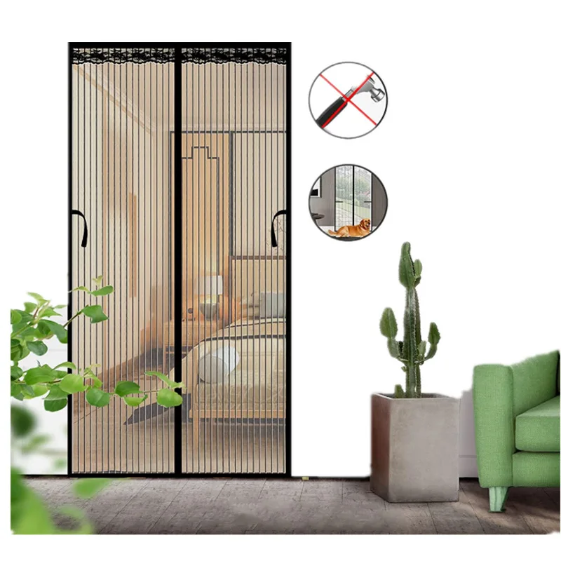 Шторы из полиэстера с защитой от комаров и насекомых, кухонные занавески с автоматическим закрытием дверей, сетчатые, 1 комплект, лето
Шторы из полиэстера с защитой от комаров и насекомых, кухонные занавески с автоматическим закрытием дверей, сетчатые, 1 комплект, лето