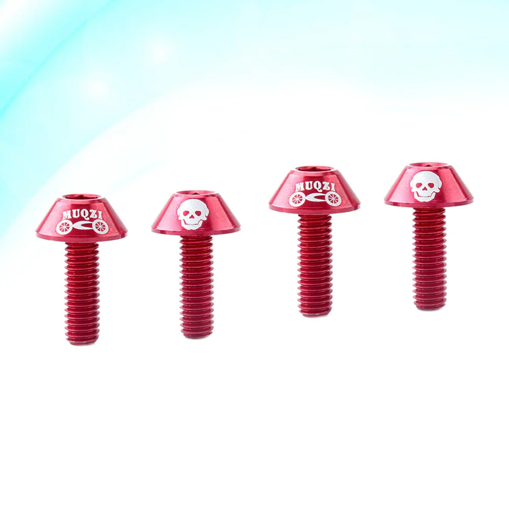 4pcs Mountain Bike Brake Screw Aluminum Alloy Foldable Cycling V Brake Bolts (Red)
4pcs Mountain Bike Brake Screw Aluminum Alloy Foldable Cycling V Brake Bolts (Red)