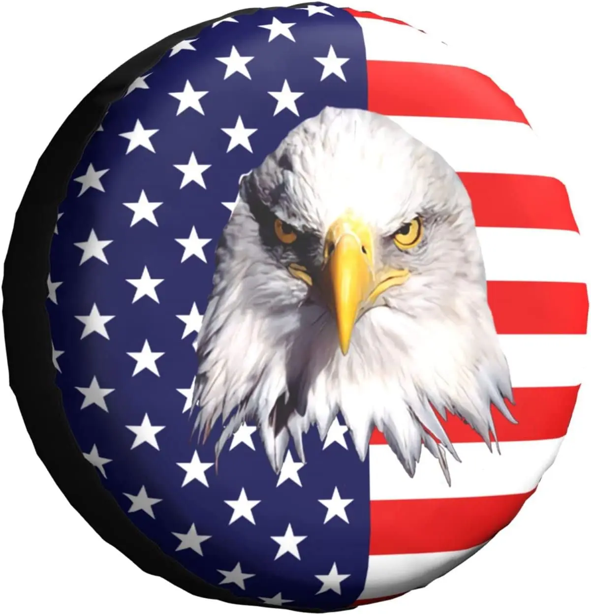 American Flag Spare Tire Cover, Universal Tire Wheel Covers, Waterproof Dust-Proof Eagle Tire Wheel Protector for RV Trailer SUV
American Flag Spare Tire Cover, Universal Tire Wheel Covers, Waterproof Dust-Proof Eagle Tire Wheel Protector for RV Trailer SUV