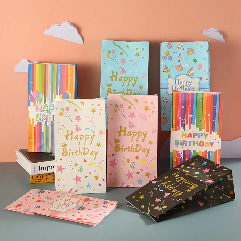 Creative Cartoon Happy Birthday Tote Paper Bag Colorful Unicorn Gift Bag Kids One 1st Happy Birthday Party Decor Candy Package
Creative Cartoon Happy Birthday Tote Paper Bag Colorful Unicorn Gift Bag Kids One 1st Happy Birthday Party Decor Candy Package