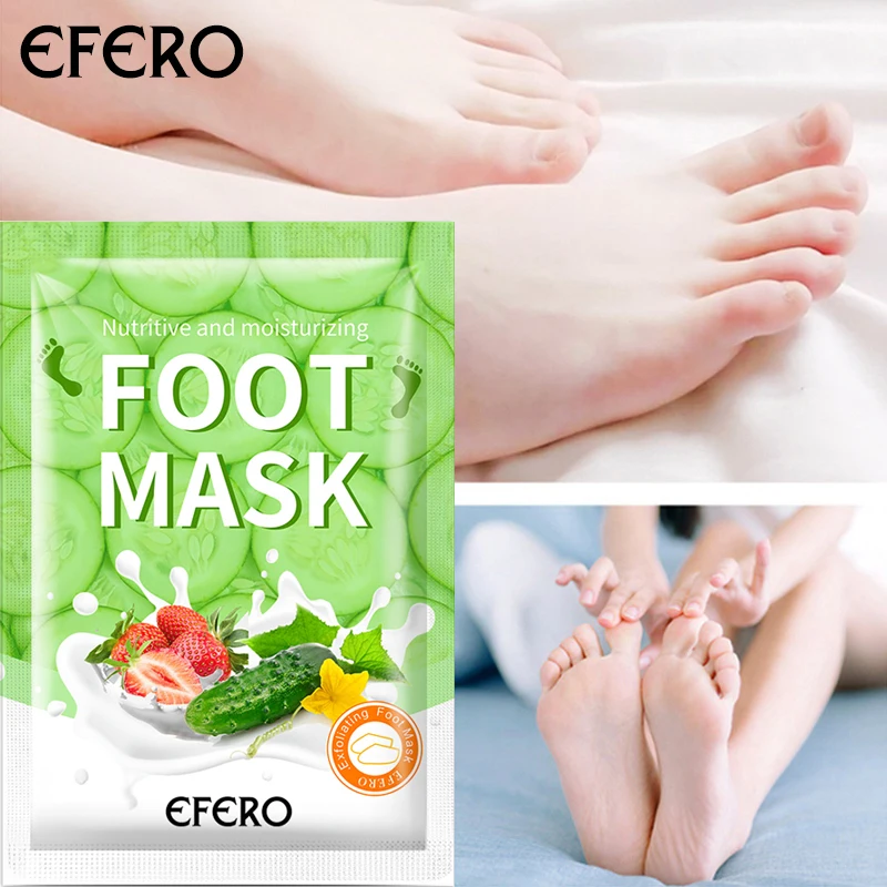 EFERO 1/2Pairs Exfoliating Foot Mask Feet Peeling Mask Spa Socks Smooth Dead Skin Remover Moisturizing Whitening Foot Mask
EFERO 1/2Pairs Exfoliating Foot Mask Feet Peeling Mask Spa Socks Smooth Dead Skin Remover Moisturizing Whitening Foot Mask