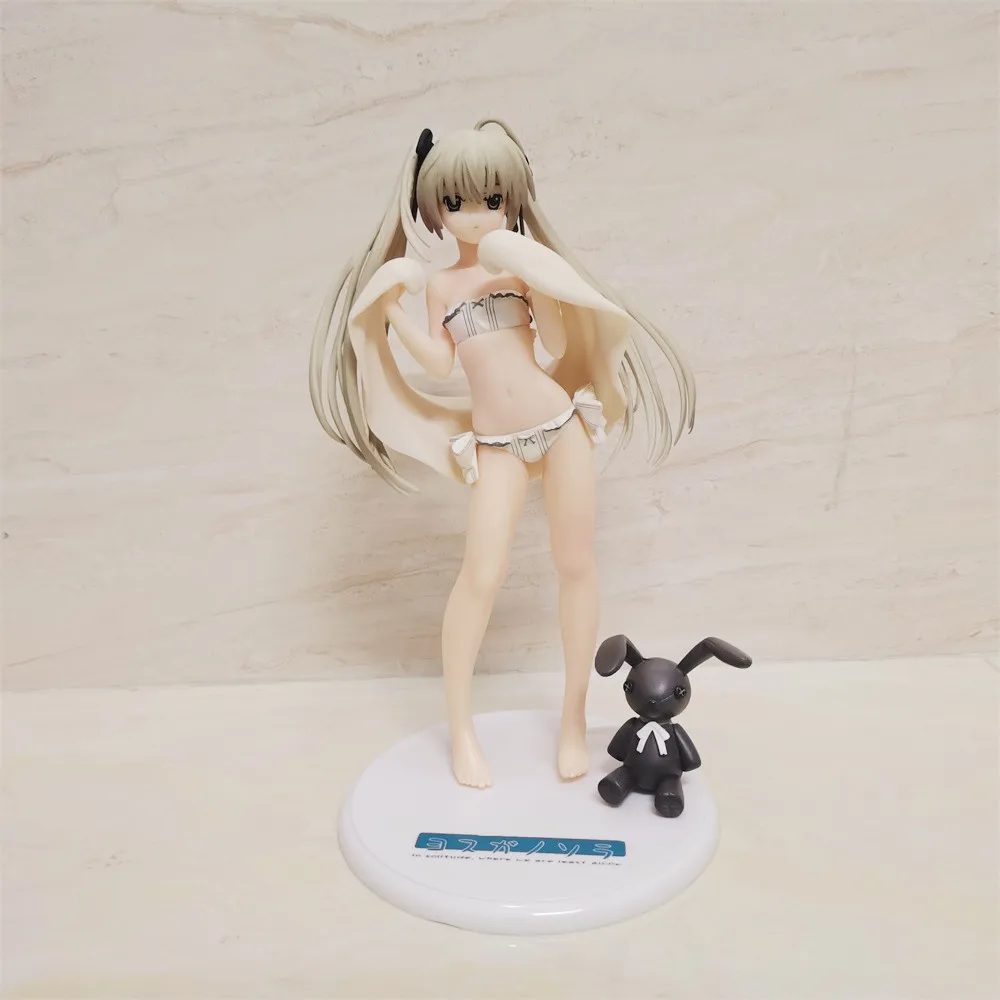 

Anime Yosuga No Sora Kasugano Sora Swimsuit PVC Action Figure Collectible Model Doll Toy 19cm