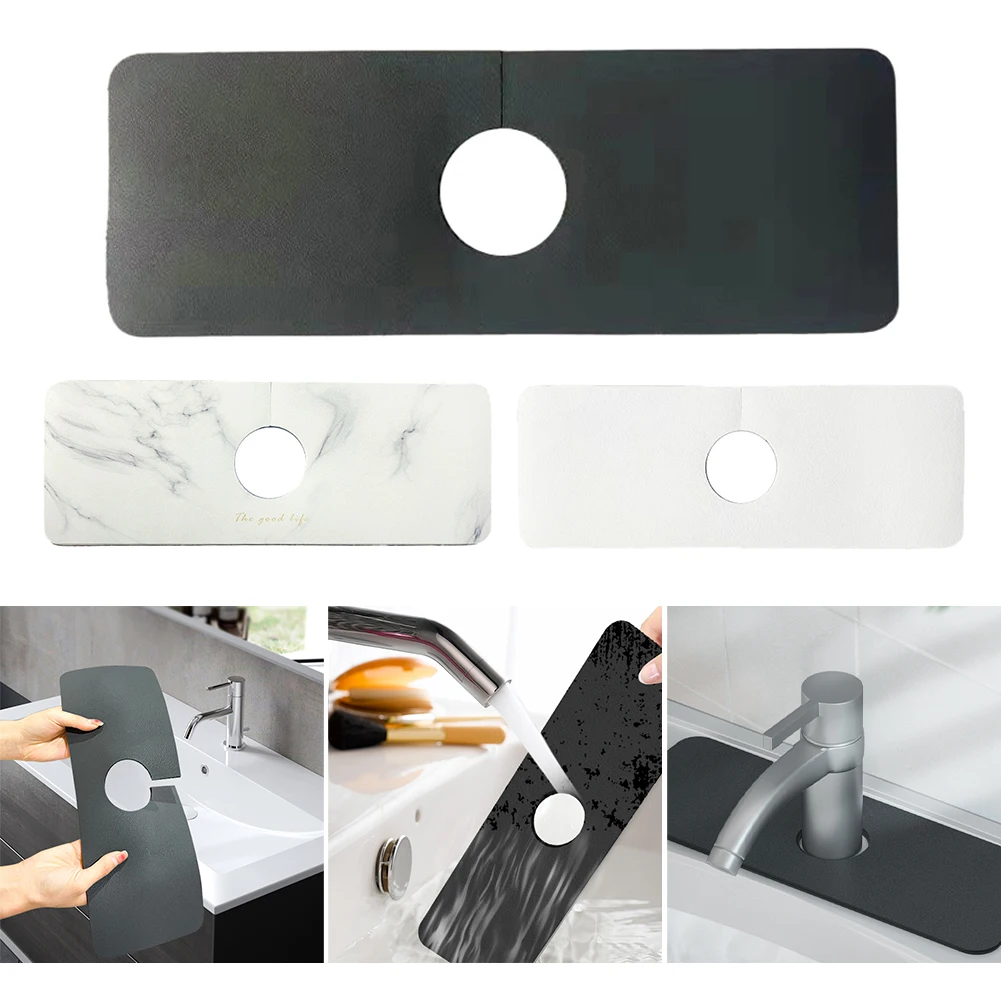 1PC Kitchen Faucet Absorbent Mat Faucet Wraparound Sink Drip Catcher Splash Guard Faster Drying Sink Protectors For Kitchen
1PC Kitchen Faucet Absorbent Mat Faucet Wraparound Sink Drip Catcher Splash Guard Faster Drying Sink Protectors For Kitchen
