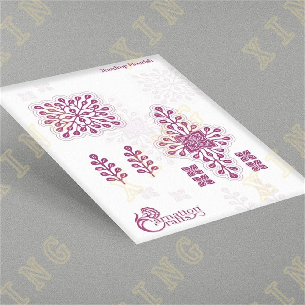 Teardrop Flourish New Hot Metal Cutting Dies Scrapbook Diary Decoration Stencil Embossing Template Diy Greeting Card Handmade
Teardrop Flourish New Hot Metal Cutting Dies Scrapbook Diary Decoration Stencil Embossing Template Diy Greeting Card Handmade