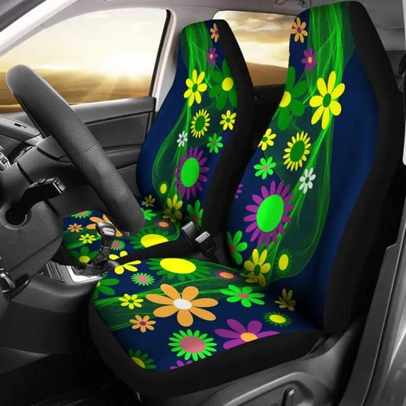 Retro Hippie, Flower Power, Bohemian, Boho-Car Seat Covers, Car Accessories, Gift for Her, Custom Seat Covers, Custom Made Cover
Retro Hippie, Flower Power, Bohemian, Boho-Car Seat Covers, Car Accessories, Gift for Her, Custom Seat Covers, Custom Made Cover