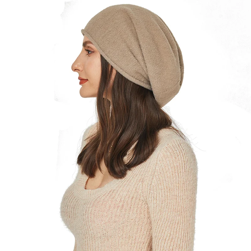 Sparsil Women Cashmere Beanie Hat Women Winter Hats Crimping Wool Knitted Warm Skullies Beanies For Gorros Female Cap
Sparsil Women Cashmere Beanie Hat Women Winter Hats Crimping Wool Knitted Warm Skullies Beanies For Gorros Female Cap