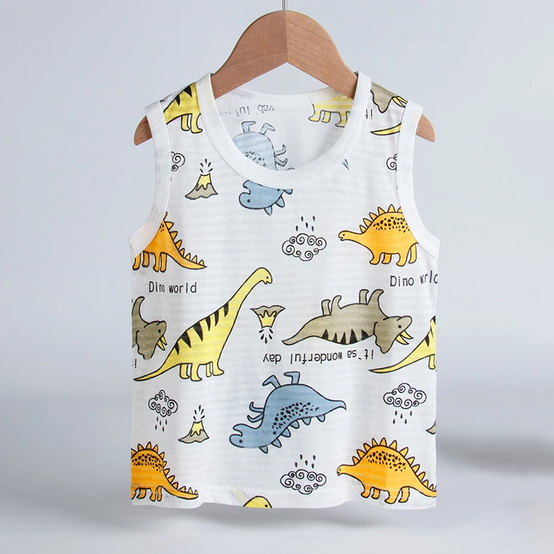 Children's Summer Vest Modal Thin Kids Cartoon Print Undershirt Toddlers Tops Summer Baby Boys Girls Beach Tank
Children's Summer Vest Modal Thin Kids Cartoon Print Undershirt Toddlers Tops Summer Baby Boys Girls Beach Tank