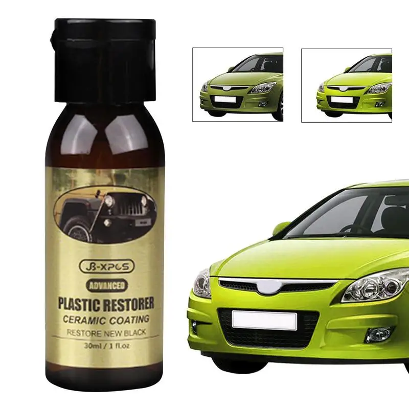 

Restorer For Cars 30ml Resists Water UV Rays Dirt Ceramic Coating Car Parts Refurbish Agent Bring Parts Back To Life Auto