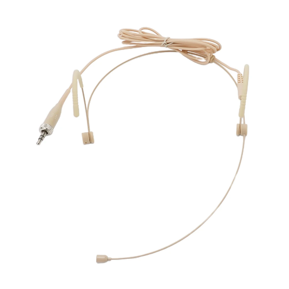 Double Earhook Headset Microphone Headworn Omnidirectional Condenser Cartridge Microphone For Sennheiser Wireless Beige
Double Earhook Headset Microphone Headworn Omnidirectional Condenser Cartridge Microphone For Sennheiser Wireless Beige