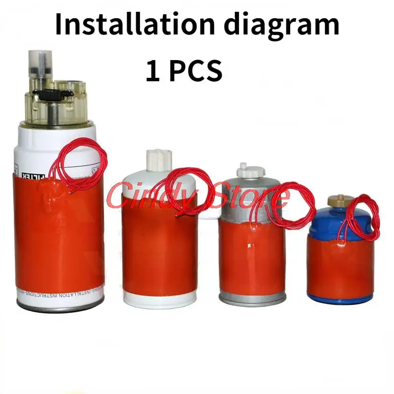 Автомобильный дизельный топливный фильтр обогреватель 12В/24В
Автомобильный дизельный топливный фильтр обогреватель 12В/24В