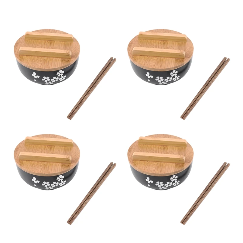 4X Japanese Bowl Instant Noodles Tableware Dining Room Tableware Salad Ceramic Bowl Bring Wooden Spoon Wooden Chopstick
4X Japanese Bowl Instant Noodles Tableware Dining Room Tableware Salad Ceramic Bowl Bring Wooden Spoon Wooden Chopstick