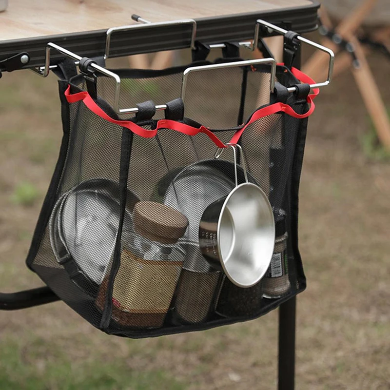 Foldable Table Storage Net Storage Net Portable Shelf Bag Stuff Mesh for Picnic Outdoor Camping Barbecue Kitchen Folding Rack
Foldable Table Storage Net Storage Net Portable Shelf Bag Stuff Mesh for Picnic Outdoor Camping Barbecue Kitchen Folding Rack
