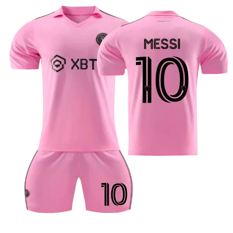 MIAMI ME'SSI Clothing For Girls Boy Kids T-Shirts Children's Jersey Sets Footbαll Uniform Groups Of Pants Tracksuit Child Suit
MIAMI ME'SSI Clothing For Girls Boy Kids T-Shirts Children's Jersey Sets Footbαll Uniform Groups Of Pants Tracksuit Child Suit