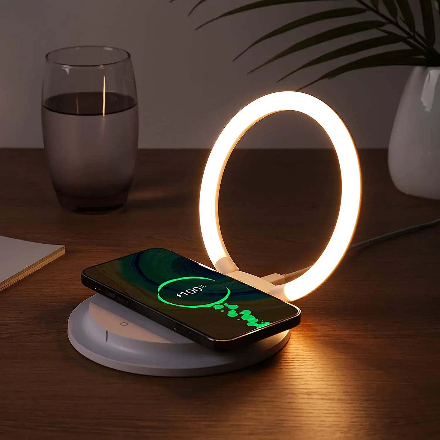 Wireless Charger Night Light LED Bedside Lamp With Adjustable Light Stand Touch Control For Bedroom Living Room Decor 
Wireless Charger Night Light LED Bedside Lamp With Adjustable Light Stand Touch Control For Bedroom Living Room Decor