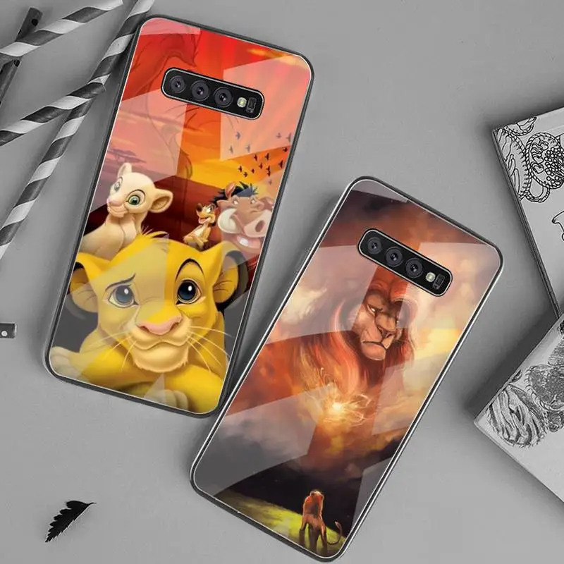 Simba Lion King Phone Case Tempered Glass For Samsung S20 Ultra S7 S8 S9 S10 Note 8 9 10 Pro Plus Cover
Simba Lion King Phone Case Tempered Glass For Samsung S20 Ultra S7 S8 S9 S10 Note 8 9 10 Pro Plus Cover
