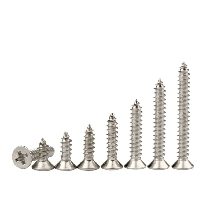 50-100Pcs ZONSANTA M2M2.3M2.6M3 304 Stainless Steel Cross recessed countersunk Flat head tapping White screws Length 4mm - 50m
50-100Pcs ZONSANTA M2M2.3M2.6M3 304 Stainless Steel Cross recessed countersunk Flat head tapping White screws Length 4mm - 50m
