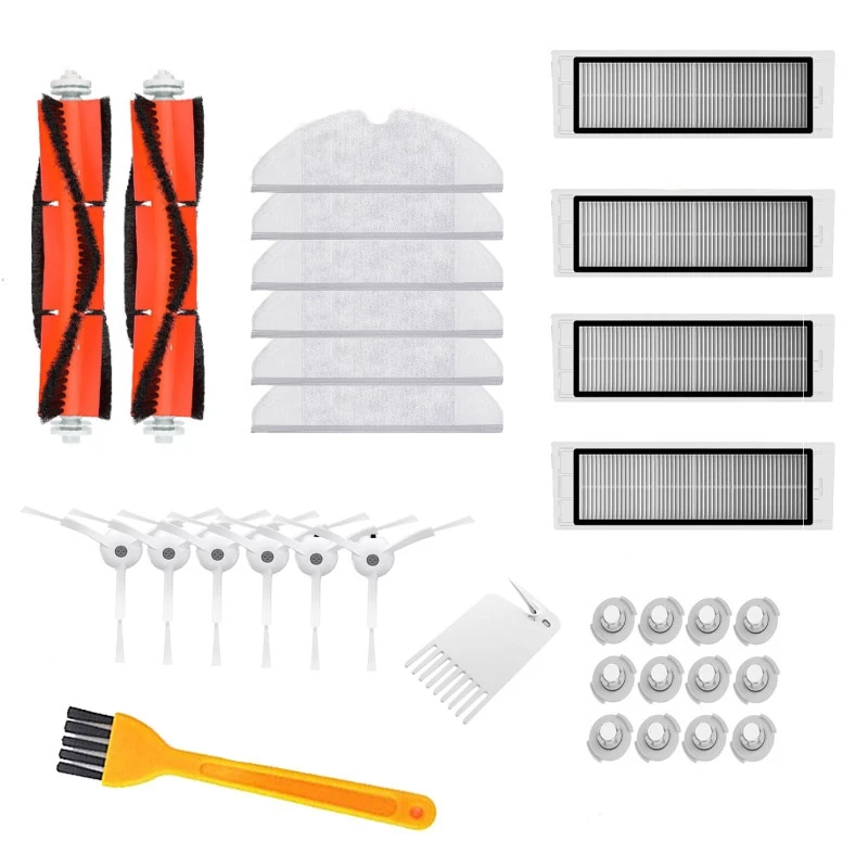 Accessories Kits For Xiaomi Roborock S50 S51 E25 S5 Roborock Robot Vacuum Parts Filter Side Brush Roll Brush Mop Cloth
Accessories Kits For Xiaomi Roborock S50 S51 E25 S5 Roborock Robot Vacuum Parts Filter Side Brush Roll Brush Mop Cloth