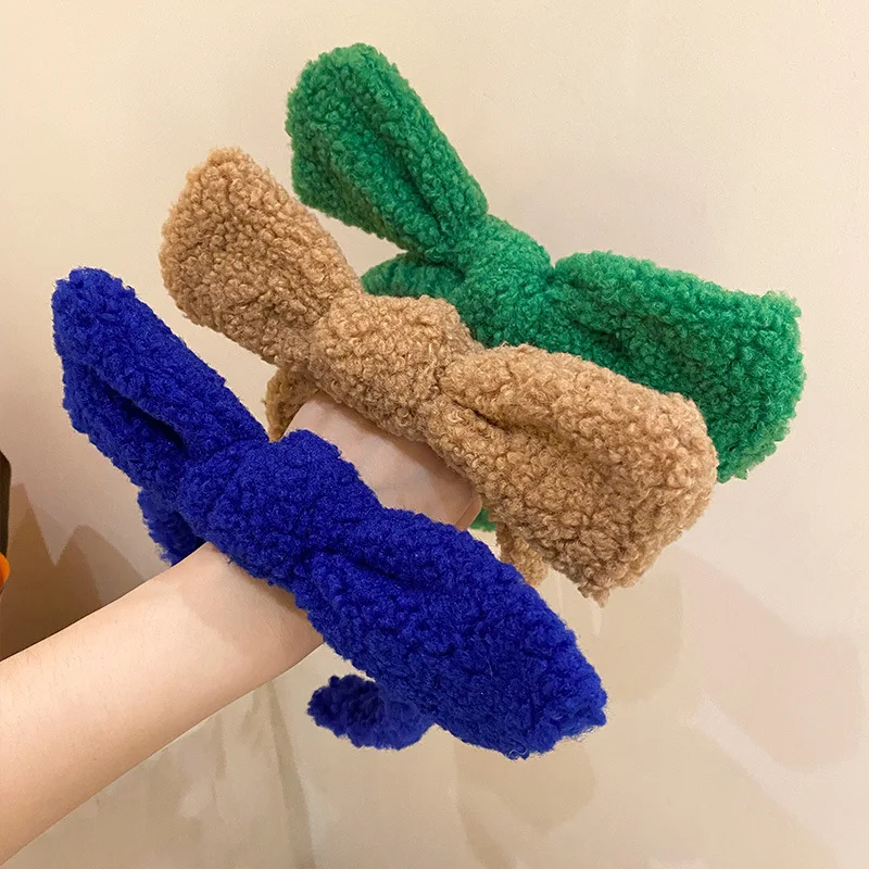 Colorful Lamb Hair Big Bow Tie Hair Band Wash Apply Facial Anti Slip Head Band Versatile Out Hair Pressing Clip
Colorful Lamb Hair Big Bow Tie Hair Band Wash Apply Facial Anti Slip Head Band Versatile Out Hair Pressing Clip