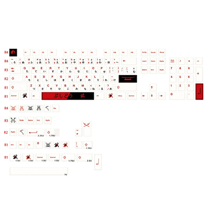 Колпачок для клавиатуры Bushido PBT, колпачок для клавиатуры с сублимационной печатью, оригинальный колпачок для клавиатуры высотой 138, 61, 64, 84, 87, ...
Колпачок для клавиатуры Bushido PBT, колпачок для клавиатуры с сублимационной печатью, оригинальный колпачок для клавиатуры высотой 138, 61, 64, 84, 87, ...