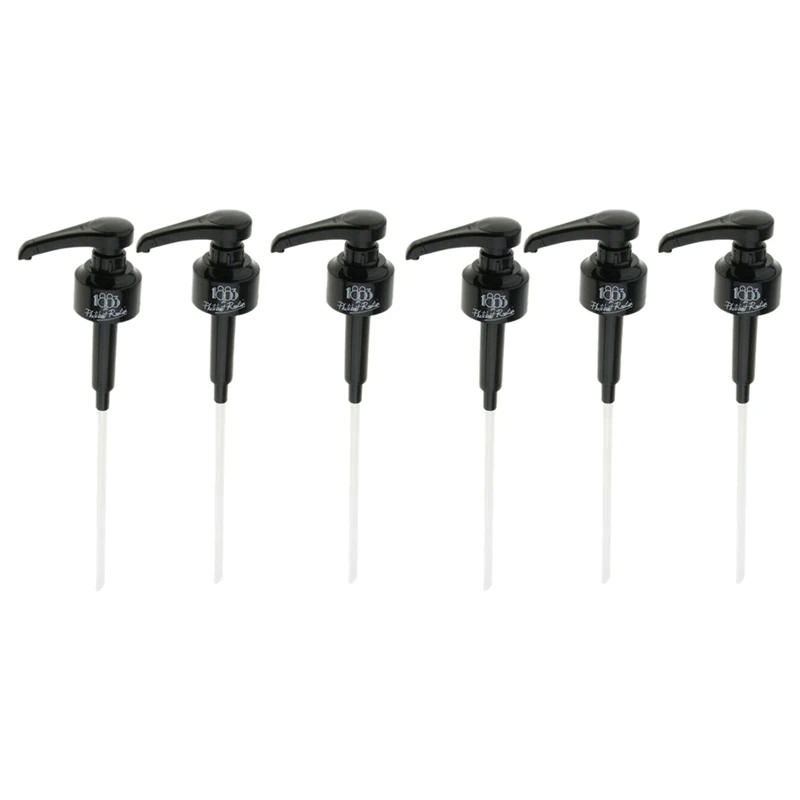 6 Pcs Black 10Ml Syrup Pumps Dispenser Pump Great For Monin Coffee Syrups Snow Cones Flavorings & More
6 Pcs Black 10Ml Syrup Pumps Dispenser Pump Great For Monin Coffee Syrups Snow Cones Flavorings & More