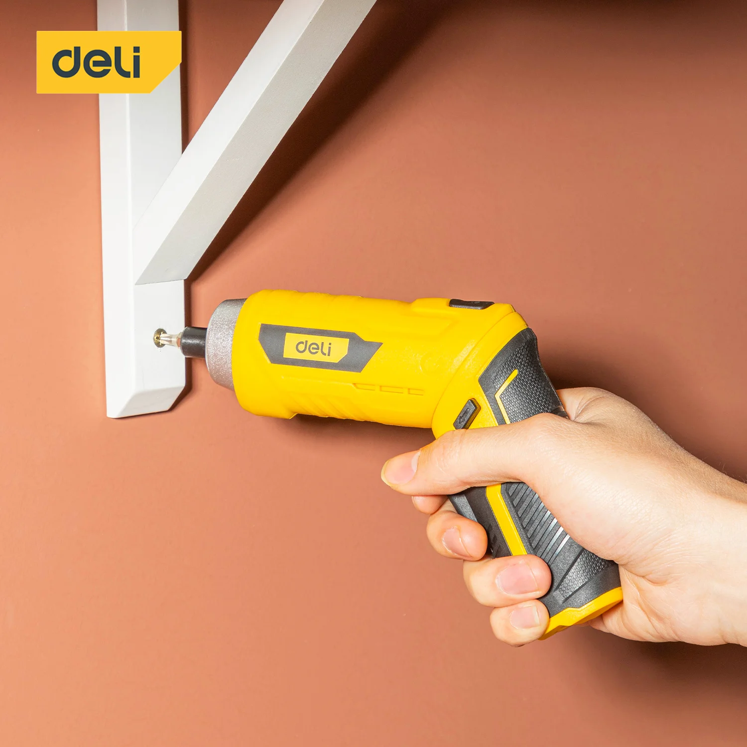 Deli 3.6V Electric Screwdriver Electric Rechargeable Disassembling Machine Assembly Repair Tool LED Work Light 4-Speed Control
Deli 3.6V Electric Screwdriver Electric Rechargeable Disassembling Machine Assembly Repair Tool LED Work Light 4-Speed Control