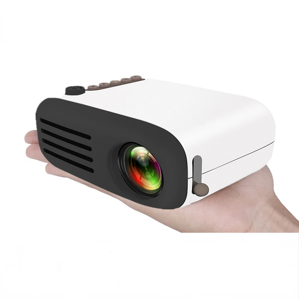 White LED Projector 800 Lumen 3.5mm Audio 480*272 Pixels Support 1080P HDMI-compatib USB Mini Portable Home Media Player
White LED Projector 800 Lumen 3.5mm Audio 480*272 Pixels Support 1080P HDMI-compatib USB Mini Portable Home Media Player