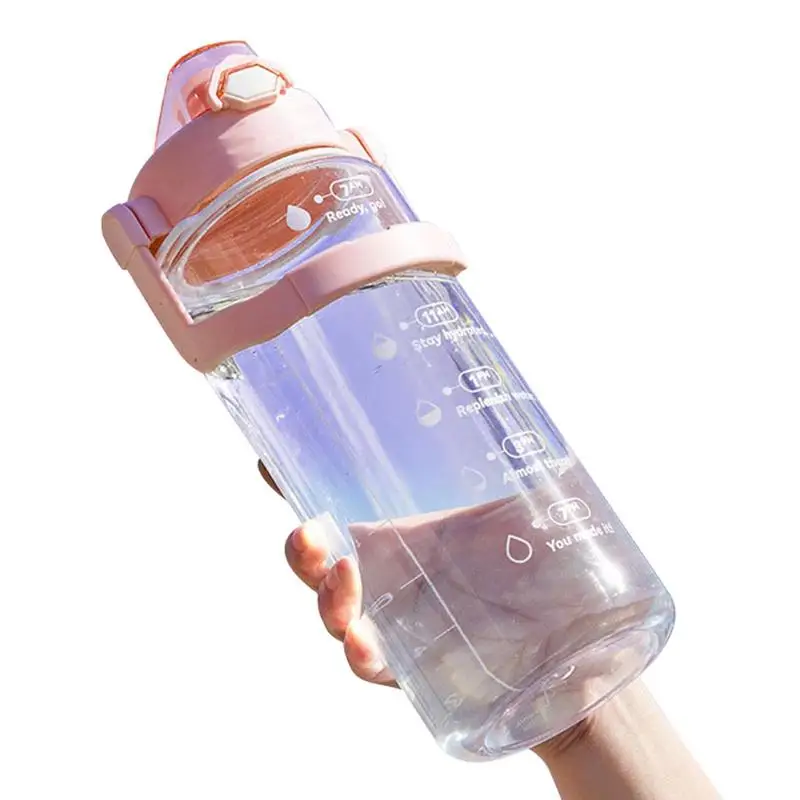 Sports Water Bottle Large Capacity Waterbottle With Time Marker No Leaking Durable Drinking Bottle For Baseball Football Gym
Sports Water Bottle Large Capacity Waterbottle With Time Marker No Leaking Durable Drinking Bottle For Baseball Football Gym