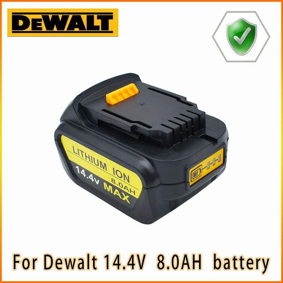 Dewalt 14.4V 8.0AH for Dewalt battery power tools DCB140 DCB141 DCB142 DCD735L2 DCF835C2 DCF835L2 DCL030 XR lithium-ion battery
Dewalt 14.4V 8.0AH for Dewalt battery power tools DCB140 DCB141 DCB142 DCD735L2 DCF835C2 DCF835L2 DCL030 XR lithium-ion battery