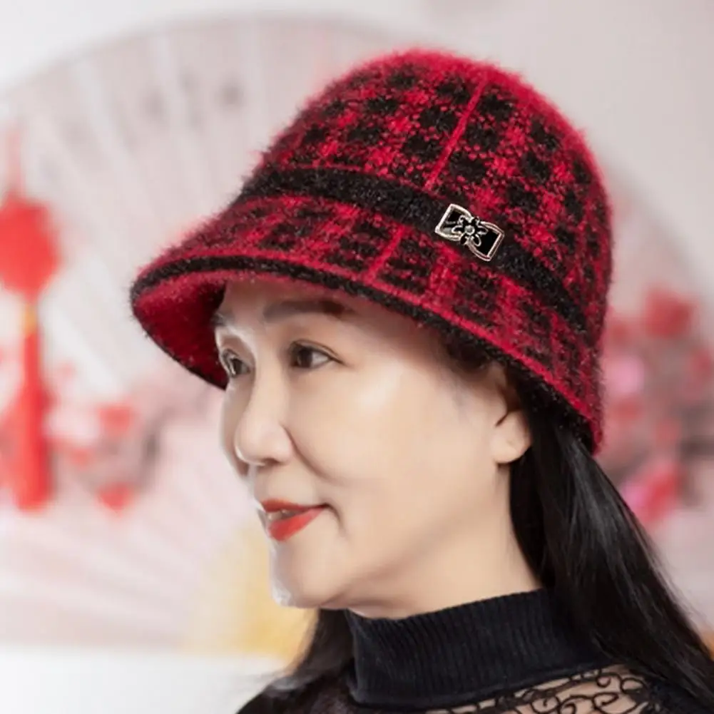 Knitted Hat Plaid Pattern Windproof Cozy Soft Stretchy Keep Warm Wool Knitting Autumn Winter Fashion Beanies Hat For Outdoor
Knitted Hat Plaid Pattern Windproof Cozy Soft Stretchy Keep Warm Wool Knitting Autumn Winter Fashion Beanies Hat For Outdoor