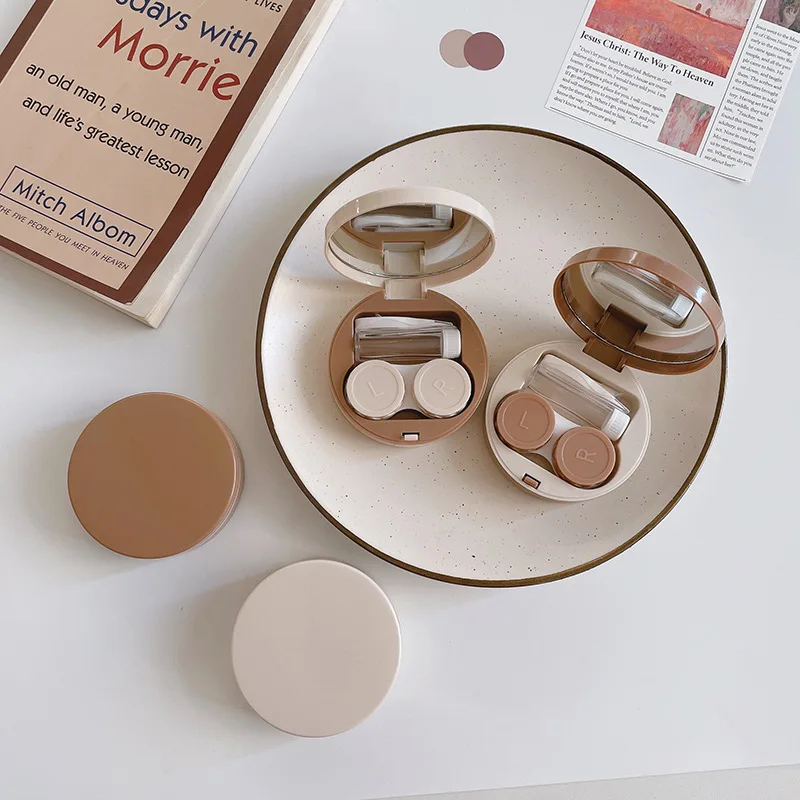 1Pcs Contact Lens Case With Mirror Women Man Unisex Contact Lenses Box Eyes Contact Lens Container Lovely Travel Kit Box Solid
1Pcs Contact Lens Case With Mirror Women Man Unisex Contact Lenses Box Eyes Contact Lens Container Lovely Travel Kit Box Solid