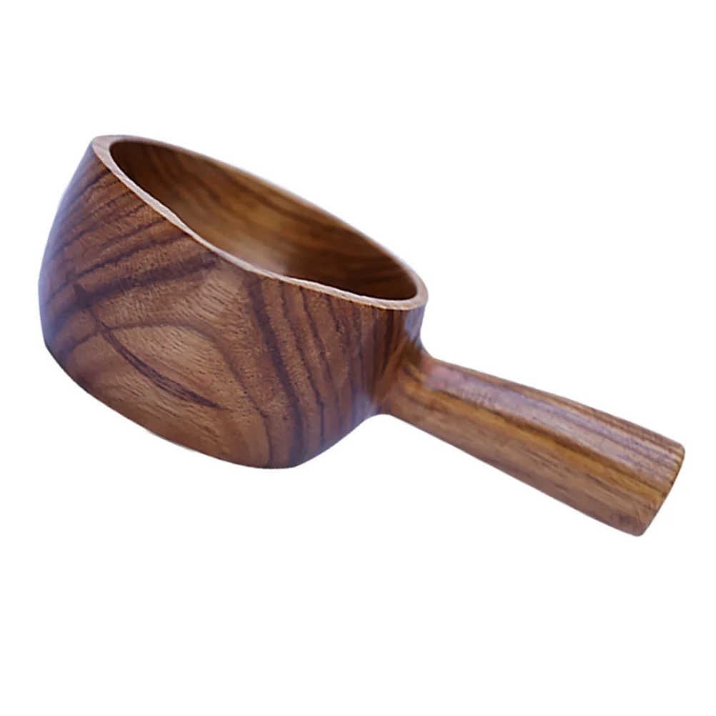 Retro Wooden Bailer Japanese Style Water Ladle with Handle Water Spoon Tea Accessories for Home Tea House (Random Style)
Retro Wooden Bailer Japanese Style Water Ladle with Handle Water Spoon Tea Accessories for Home Tea House (Random Style)