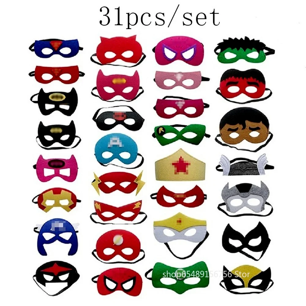 Children's Mask Superhero Spiderman Hulk Iron Man Wolverine Cosplay Kids Mask Christmas Carnival Birthday Party Mask Gift
Children's Mask Superhero Spiderman Hulk Iron Man Wolverine Cosplay Kids Mask Christmas Carnival Birthday Party Mask Gift