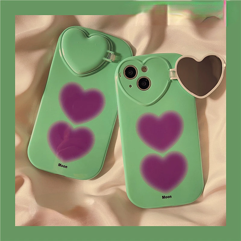 Purple Love Flip Small Mirror Stand Holder Phone Case For Iphone Xs Max Xr 11 12 13 Pro Max Shock Proof Soft Phone Back Cover
Purple Love Flip Small Mirror Stand Holder Phone Case For Iphone Xs Max Xr 11 12 13 Pro Max Shock Proof Soft Phone Back Cover