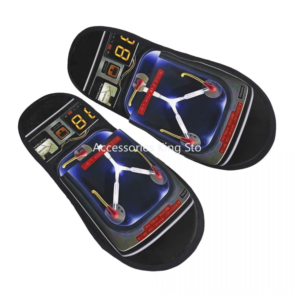 Flux Capacitor Comfort Scuff Memory Foam Slippers Women Back To The Future Bedroom House Shoes
Flux Capacitor Comfort Scuff Memory Foam Slippers Women Back To The Future Bedroom House Shoes