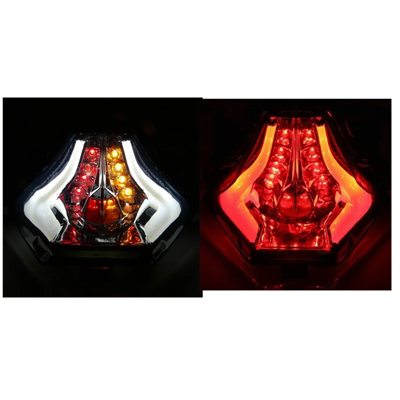 12V LED Tail Light For Motorcycle Off-Road Vehicle Tri-Colour Brake Light Universal Turning Light 10W
12V LED Tail Light For Motorcycle Off-Road Vehicle Tri-Colour Brake Light Universal Turning Light 10W