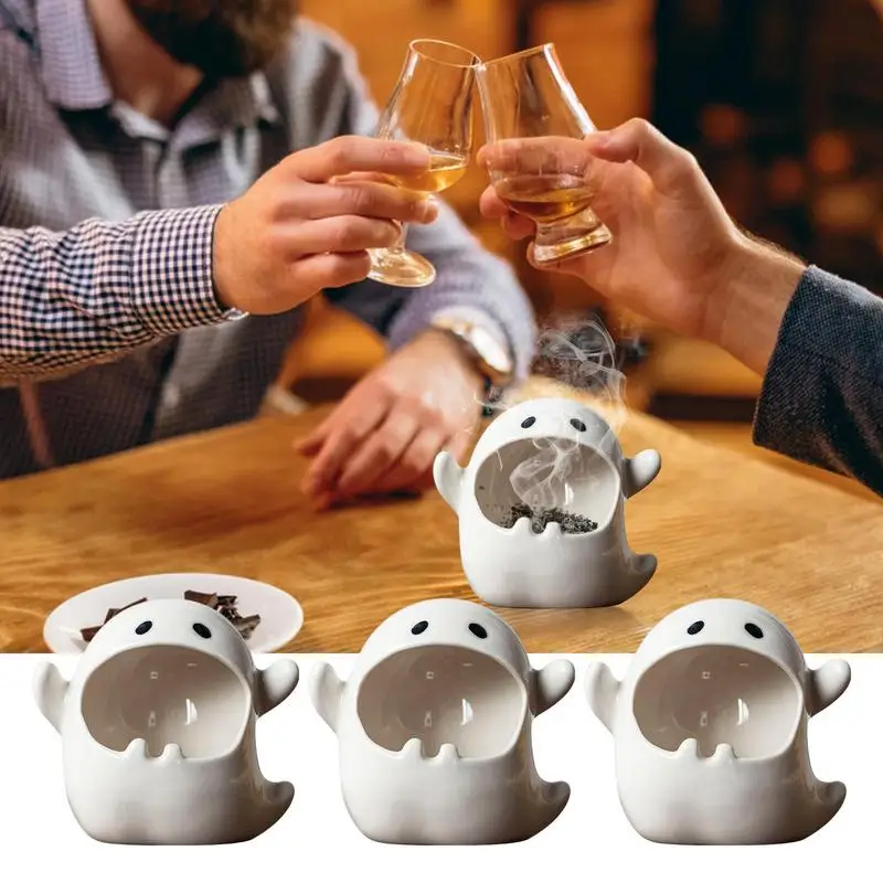 Cute Ghost Ashtray For Cigarettes Cigars Creative Tableware Decorative Ornament Gift For Men Home Bar Parties Accesories
Cute Ghost Ashtray For Cigarettes Cigars Creative Tableware Decorative Ornament Gift For Men Home Bar Parties Accesories