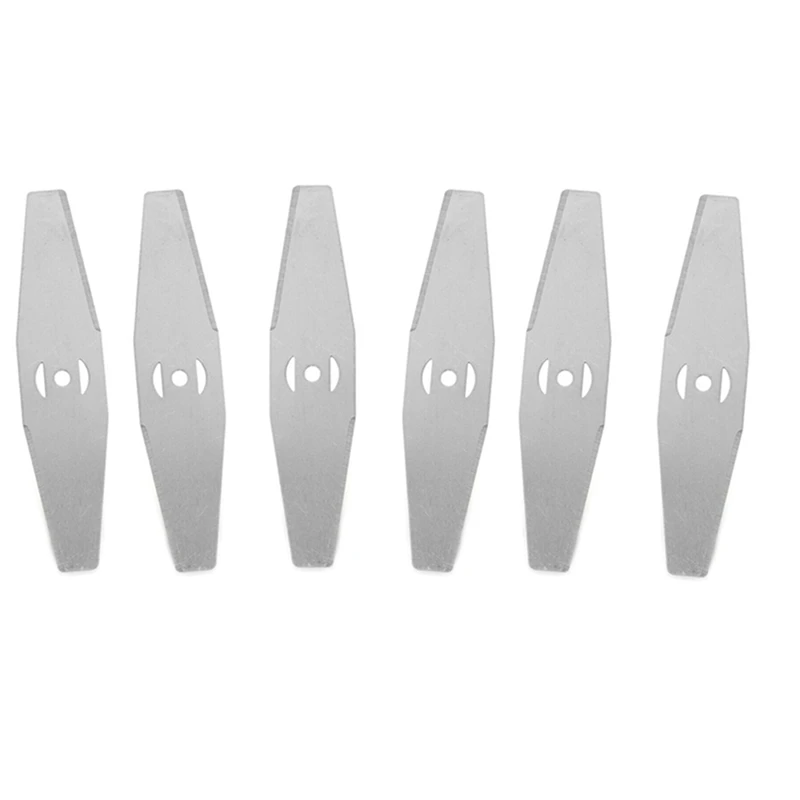 6 Pcs Metal Grass Trimmer Blade String Trimmer Head Replacement Accessories Saw Blades Lawn Mower Fittings
6 Pcs Metal Grass Trimmer Blade String Trimmer Head Replacement Accessories Saw Blades Lawn Mower Fittings