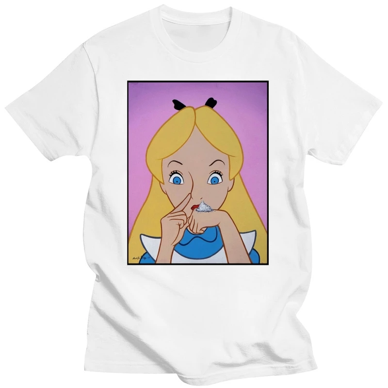Alice Wonderland Cocain Funny Drug T-shirt Vest Tee Tops Men Women Unisex 2134
Alice Wonderland Cocain Funny Drug T-shirt Vest Tee Tops Men Women Unisex 2134