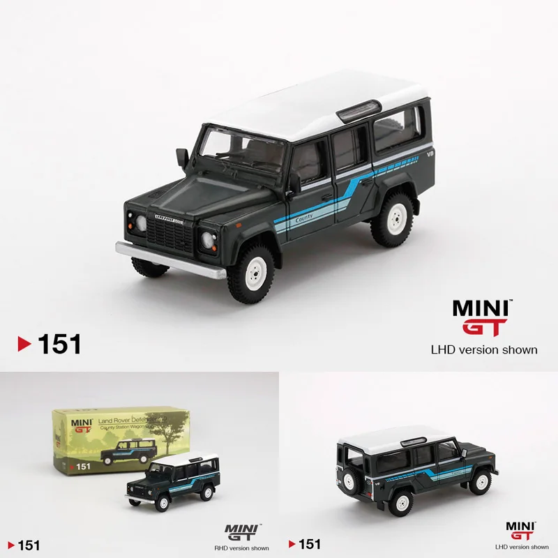 Мини GT 1:64 Land Rover Defender 110 внедорожник 1985 SUV модель автомобиля из сплава
Мини GT 1:64 Land Rover Defender 110 внедорожник 1985 SUV модель автомобиля из сплава