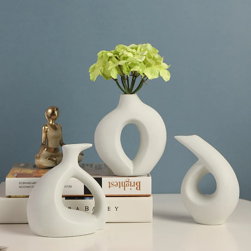 Nordic Style Ceramic Pottery Vase - Minimalist Flower Arrangement Vase for Fresh and Dried Flowers, Living Room Home Decor
Nordic Style Ceramic Pottery Vase - Minimalist Flower Arrangement Vase for Fresh and Dried Flowers, Living Room Home Decor