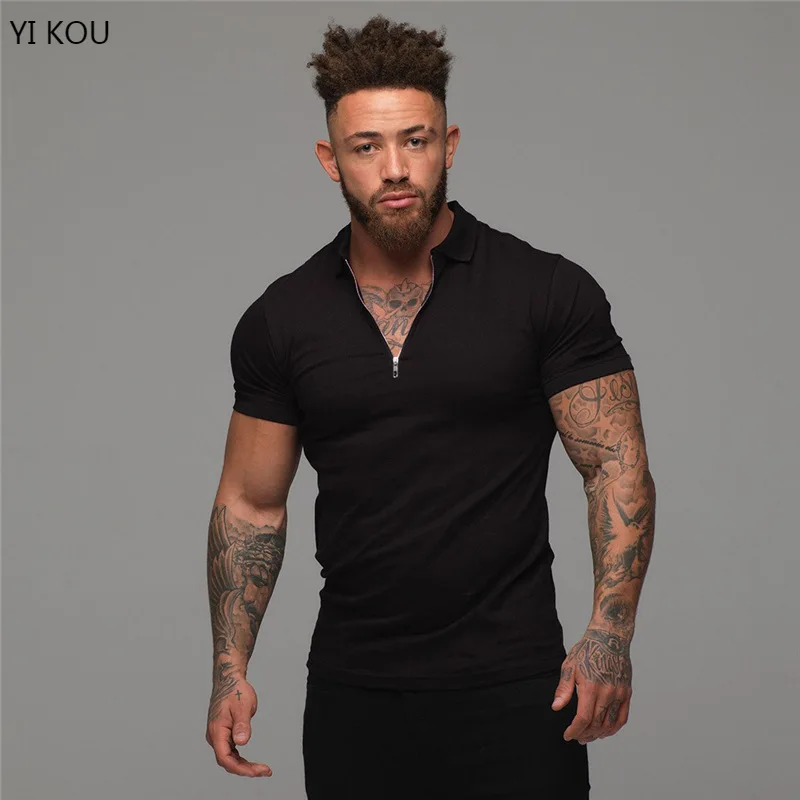 Sports Polo Shirt Polo Shirts Men Summer Lapel Short Sleeve Fitness T-shirt best seller
Sports Polo Shirt Polo Shirts Men Summer Lapel Short Sleeve Fitness T-shirt best seller