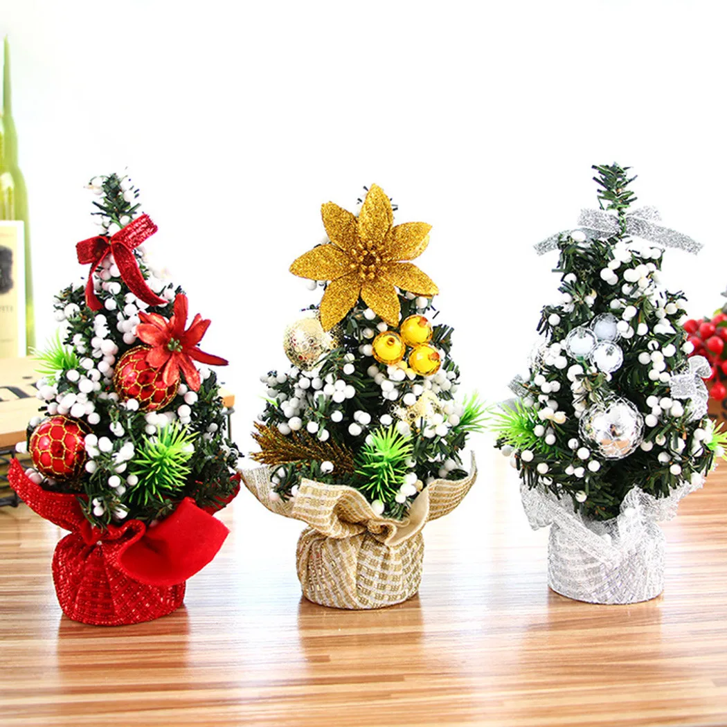 Mini Christmas Tree Small Artificial Xmas Tree Decorations For Home Merry Party Desktop Holiday Ornament Gift For Friend Plastic
Mini Christmas Tree Small Artificial Xmas Tree Decorations For Home Merry Party Desktop Holiday Ornament Gift For Friend Plastic