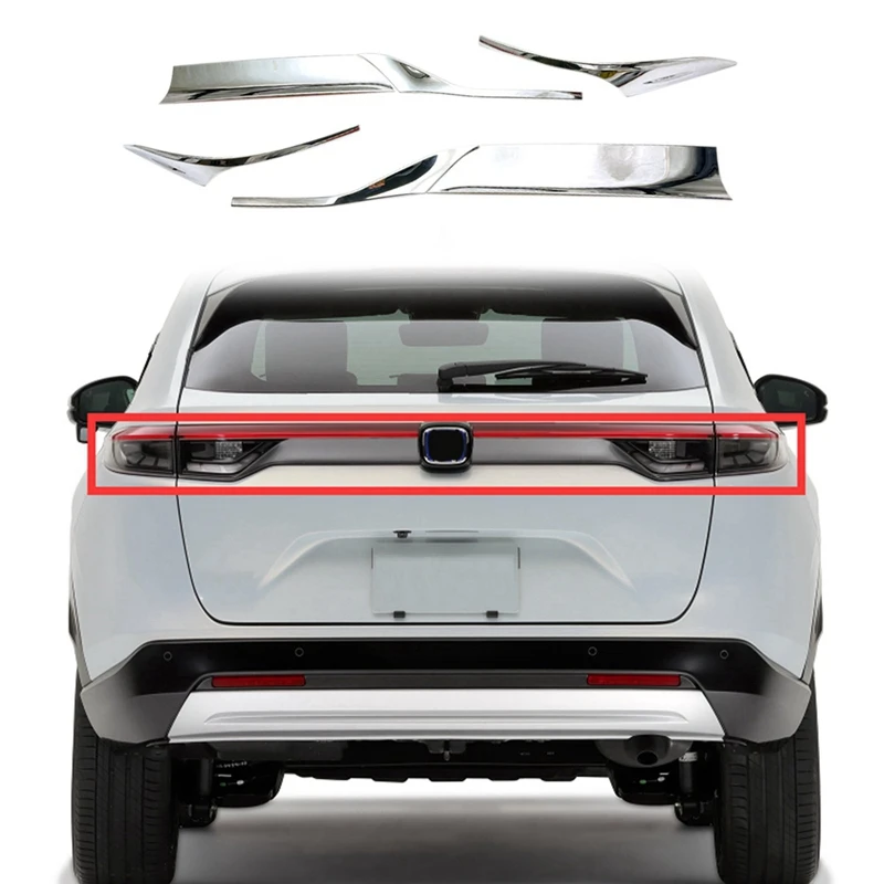 For Honda HRV Hr-V Vezel 2021 2022 ABS Chrome Rear Tail Light Lamp Cover Garnish Strip Taillight Eyebrow Cover Trim
For Honda HRV Hr-V Vezel 2021 2022 ABS Chrome Rear Tail Light Lamp Cover Garnish Strip Taillight Eyebrow Cover Trim