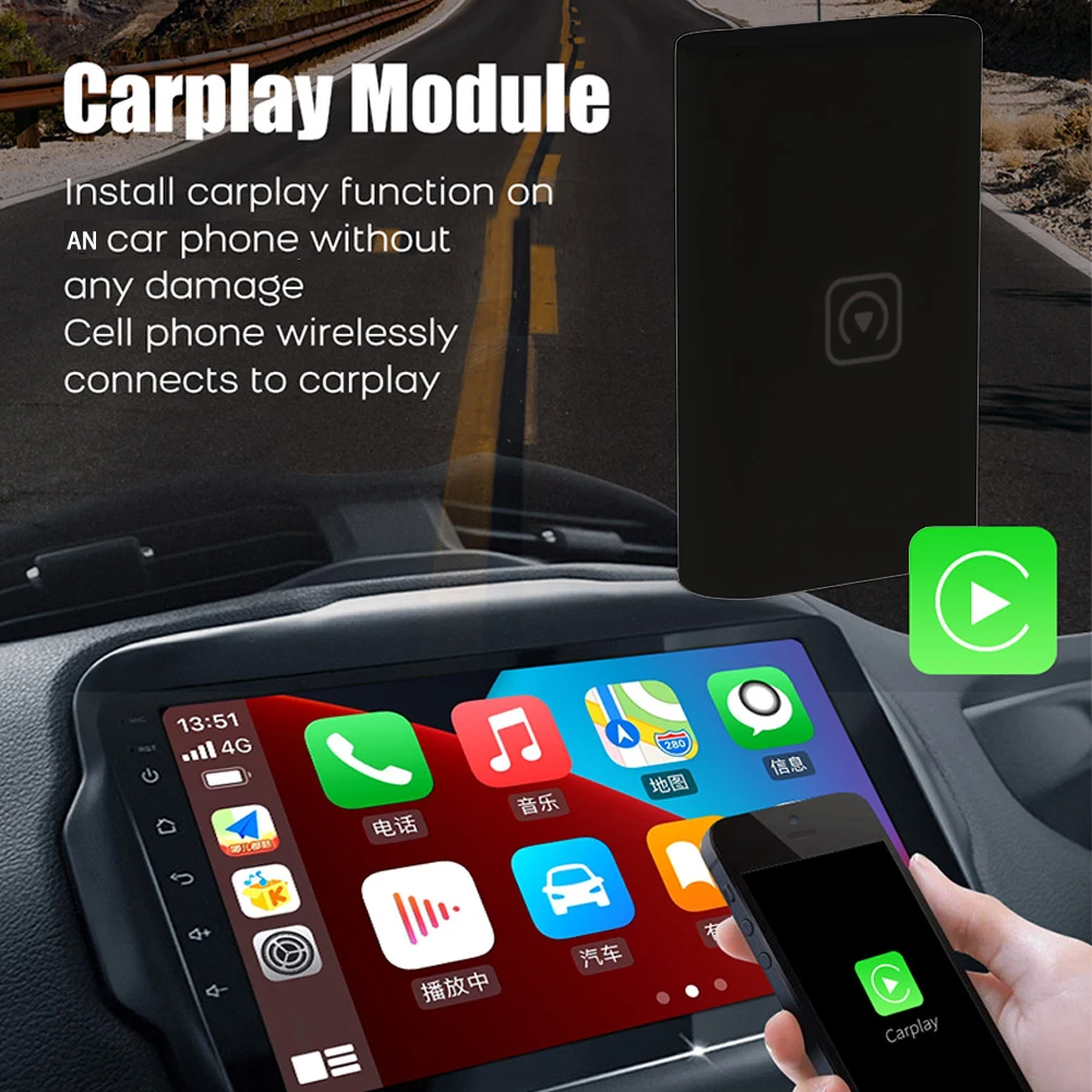 OEM Wireless Carplay Dongle Wired To Wireless Carplay Adapter Kits Automatic Connection Voice Control Car Technology
OEM Wireless Carplay Dongle Wired To Wireless Carplay Adapter Kits Automatic Connection Voice Control Car Technology