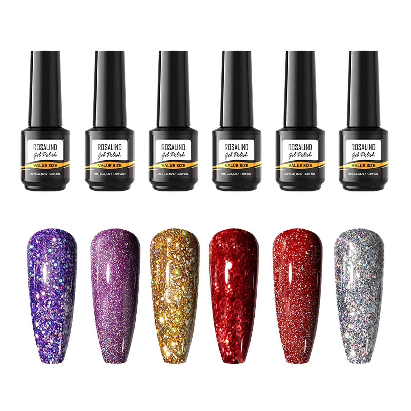 Shiny Gel Nail Polish Set 6pcs Shiny Nail Polish Set Glitter Gel Nail Polish Set Soak Off Gel Nail Polishes For Nail DIY Salon
Shiny Gel Nail Polish Set 6pcs Shiny Nail Polish Set Glitter Gel Nail Polish Set Soak Off Gel Nail Polishes For Nail DIY Salon