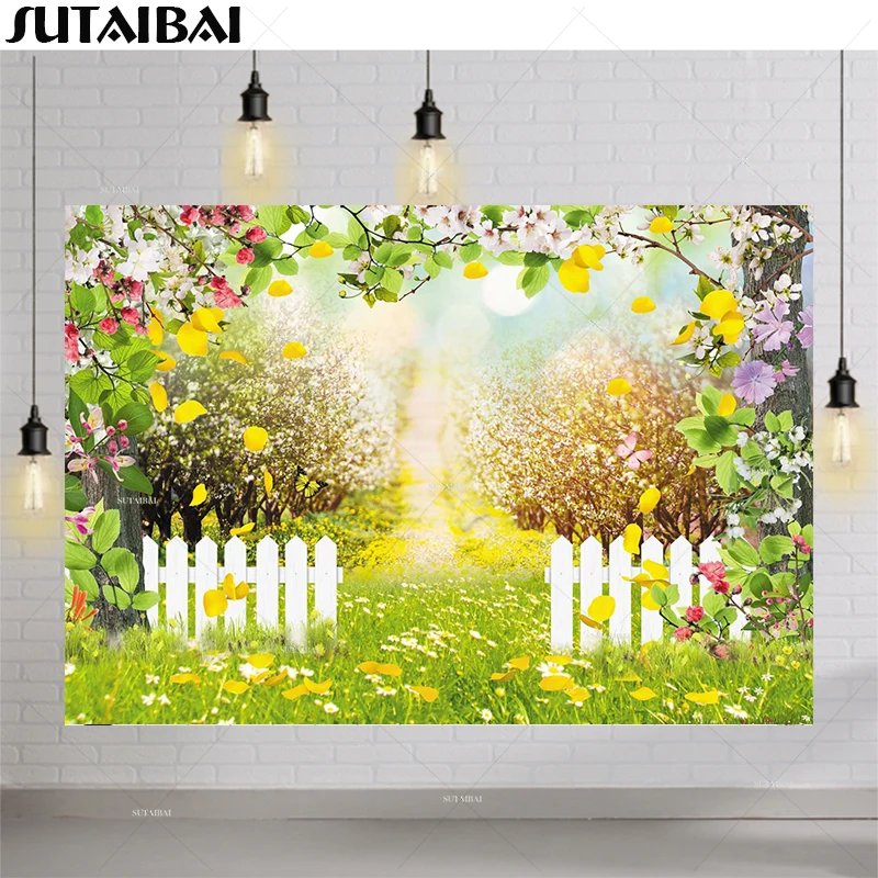 Spring Floral Backdrop Nature Grassland Scenery Sunshine Photography Background Newborn Baby Shower Party Decorations Studio
Spring Floral Backdrop Nature Grassland Scenery Sunshine Photography Background Newborn Baby Shower Party Decorations Studio