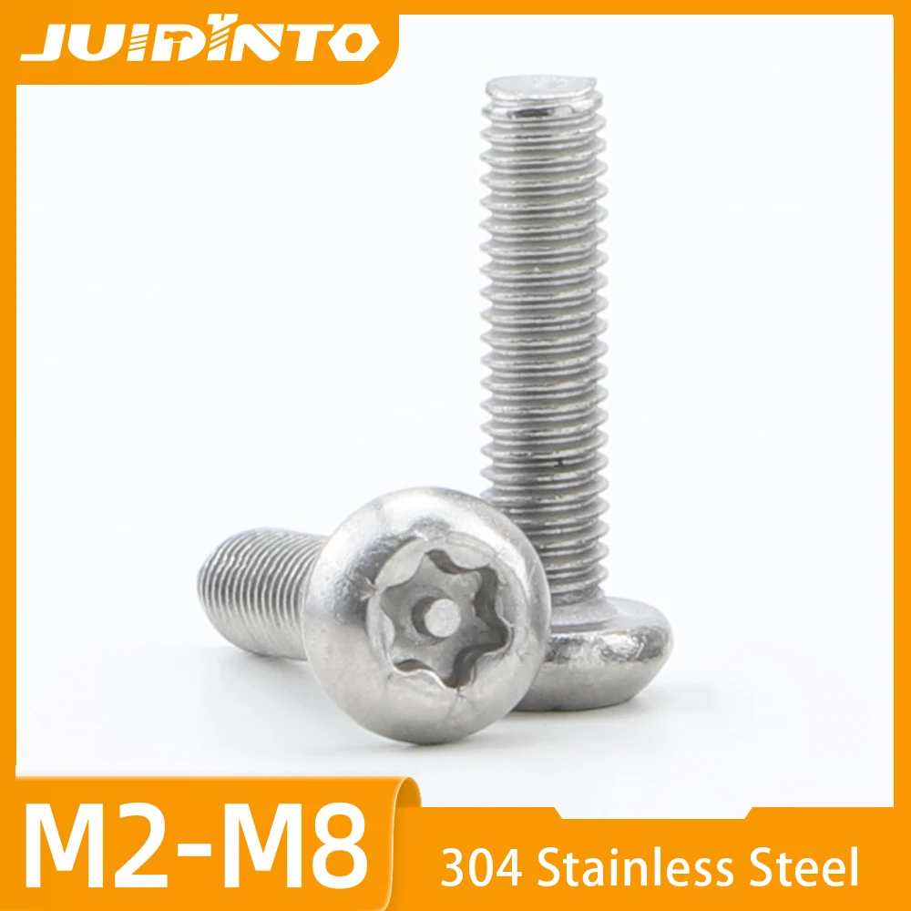 Противовзломные винты Torx JUIDINTO M3-M8 нержавеющая сталь
Противовзломные винты Torx JUIDINTO M3-M8 нержавеющая сталь
