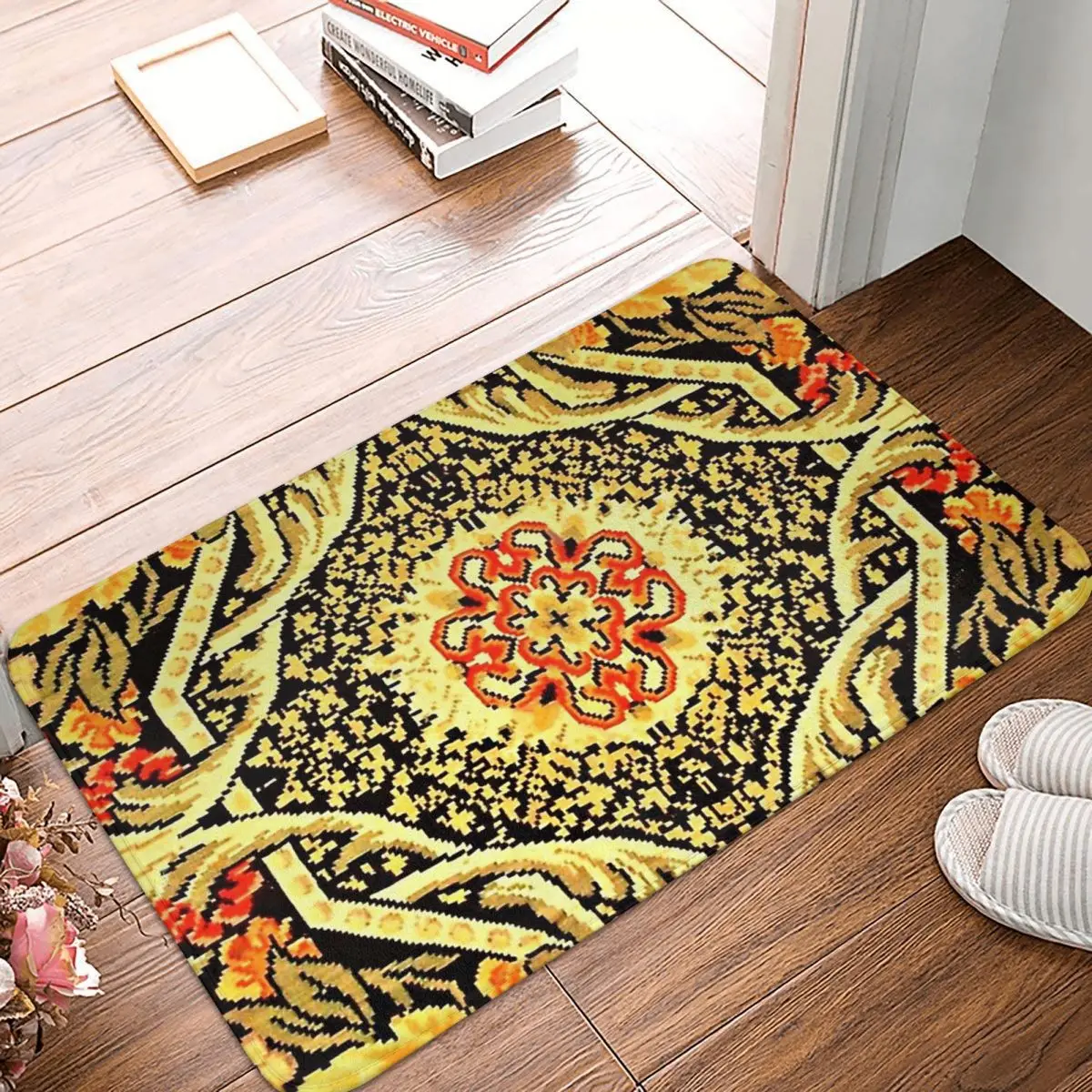 Yellow DesignBath Mat Oriental Rug Doormat Kitchen Carpet Entrance Door Rug Home Decoration
Yellow DesignBath Mat Oriental Rug Doormat Kitchen Carpet Entrance Door Rug Home Decoration