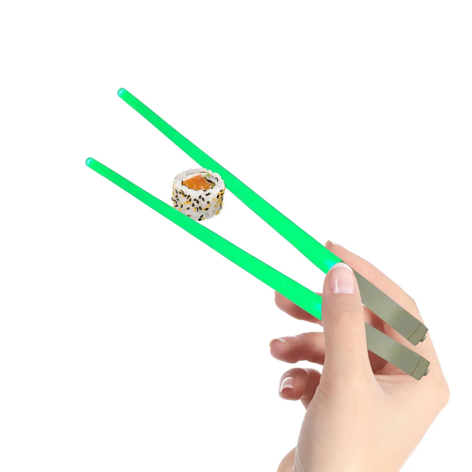 1 Pair Of LED Lightsaber Chopsticks 1 Pair Of Glowing Light Up Chop SticksPortable Durable Lightweight Food Grade ABS Tableware
1 Pair Of LED Lightsaber Chopsticks 1 Pair Of Glowing Light Up Chop SticksPortable Durable Lightweight Food Grade ABS Tableware