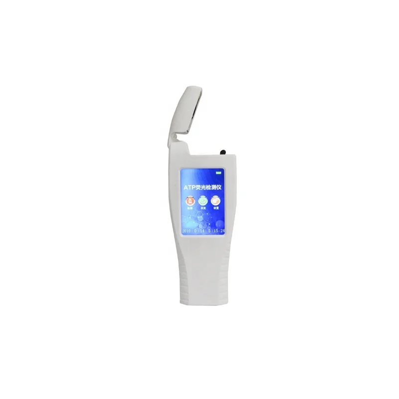 Hand held bacteria portable electronic ATP hygiene meter fluorescence detector cleanness tester
Hand held bacteria portable electronic ATP hygiene meter fluorescence detector cleanness tester